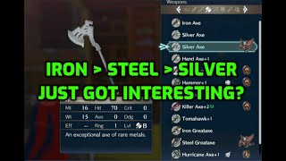 How Engage Balances Iron, Steel and Silver Weapons