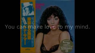 Miniatura de vídeo de "Donna Summer - All Through the Night LYRICS SHM "Bad Girls" 1979"