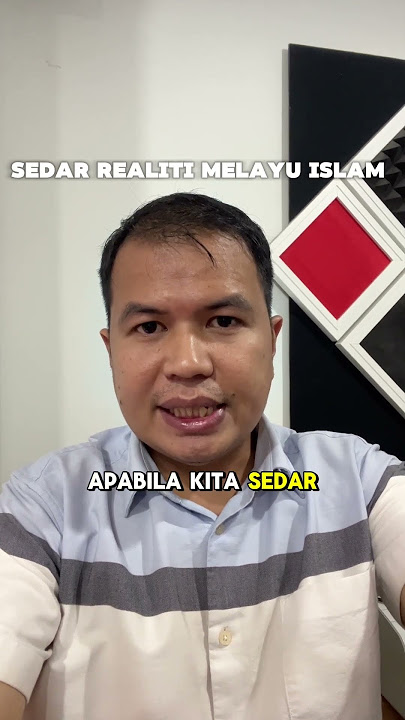 Fahami realiti Melayu hari ini. Lakukan sesuatu sebelum terlambat. Berani bersuara demi Melayu.