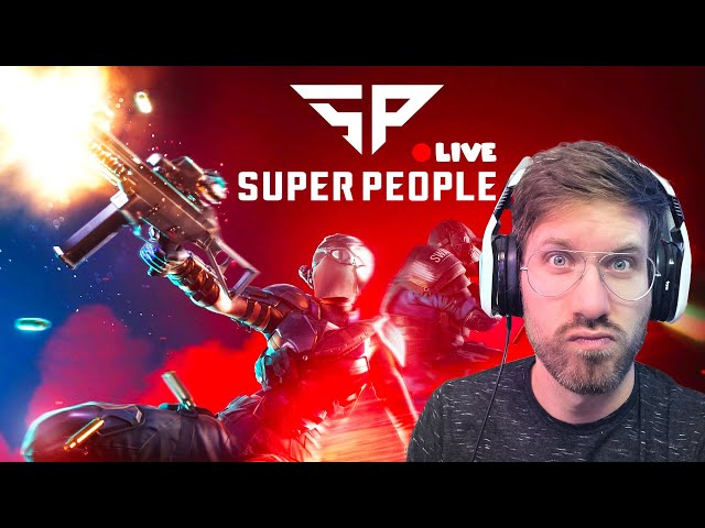 SUPER PEOPLE Gameplay Live - PUBG but with SUPER POWERS!