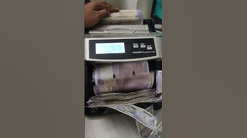 100 Notes Overload! 🚨 Cash Counting Machine Can’t Handle It 💵