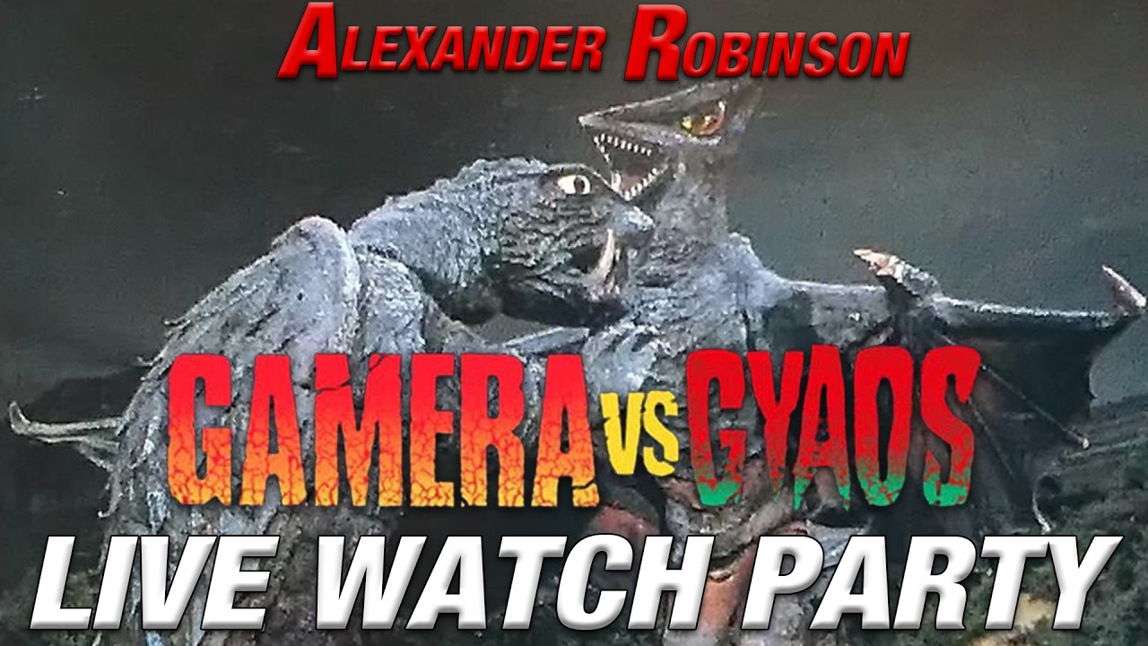 GAMERA VS. GYAOS (大怪獣空中戦 ガメラ対ギャオス) (1967) 🔴 LIVE