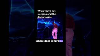 When you’re not sleeping.. where does it hurt #sleepdeprived #bettersleep #usher #SuperBowl