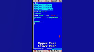 Lower case And upper case In C Language || Alan Walker Alone Song #alanwalker #coding #clanguage