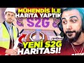 İNŞAAT MÜHENDİSİ İLE GERÇEK S2G HARİTASI YAPTIK!! 😮 EFSANE OLDU! | PUBG MOBILE