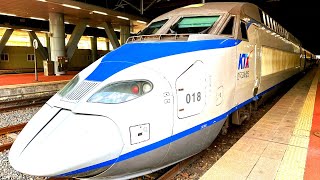 First Class on a Bullet Train from Busan to Seoul | Korea Train eXpress (KTX)