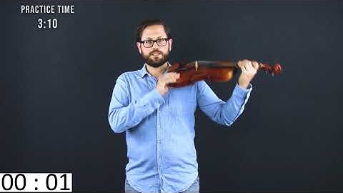 Violin Left Hand Mechanics   Practice Video
