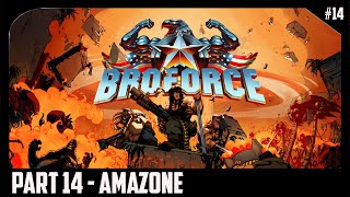 Broforce PS4 Walkthrough Gameplay 14 - Amazone