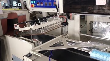 50 pieces of masks box wrapping shrinking machine export to Indonesia