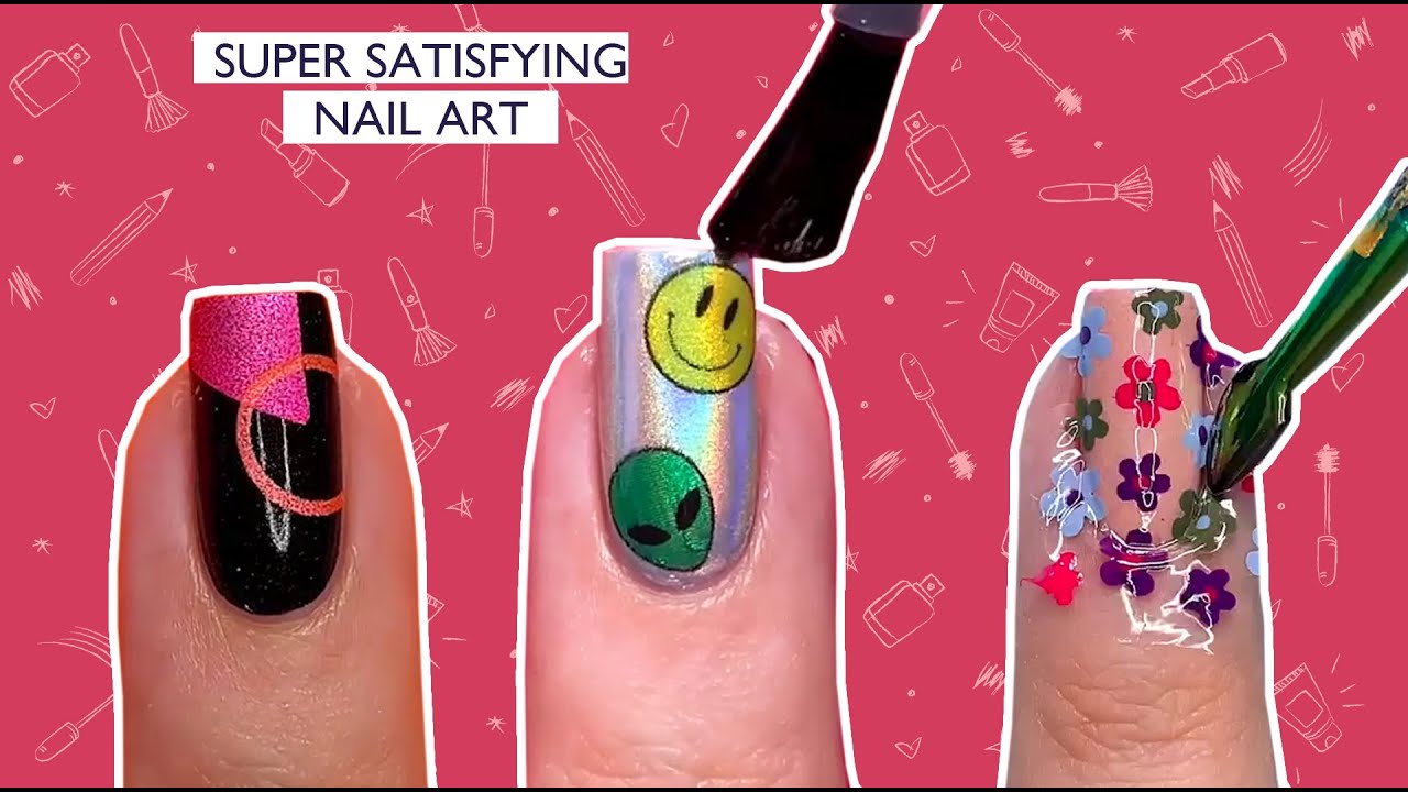 Easy and fast way to create marble nail art #youngnails #nails #acryli... |  Marble Nails | TikTok