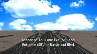 Construction Animation for I-35W (from north of I-820 to north of US 81/287) Fort Worth, Texas