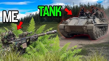 They Brought ARMOUR To an Airsoft Game!! (Ghillie DMR Sniper)