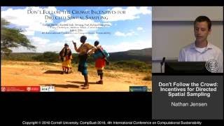 Nathan Jensen, Dont Follow The Crowd Incentives For Directed Spatial Sampling