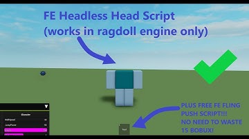 FE Headless Head Script + Free Fling Push Script (WORKS IN RAGDOLL ENGINE ONLY) *Not Patched 2021*