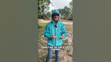 Aftermath of floodwaters in Kerr County
