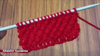 Irish Moss Stitch Knitting tutorial for beginners