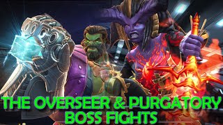 Marvel Contest of Champions - The Overseer &amp; Purgatory Boss Fights