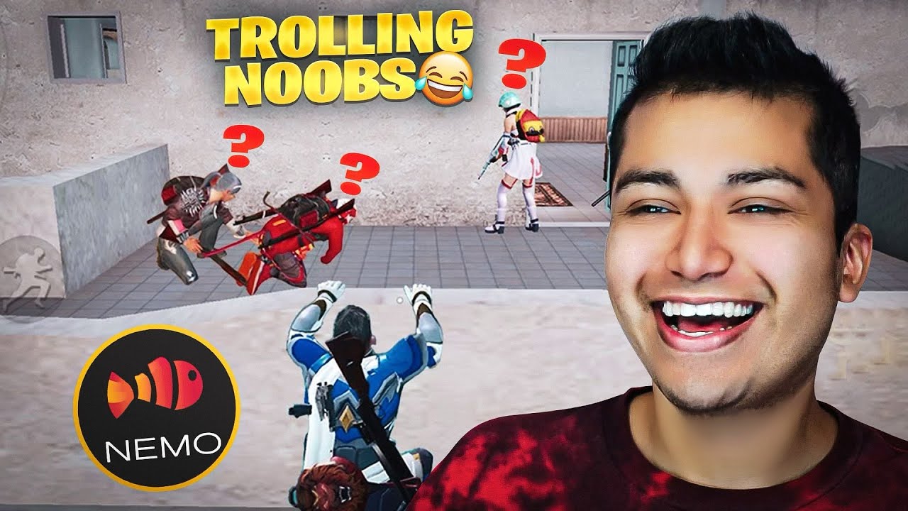 ROLEX REACTS to NEMO GAMING TROLLING NOOBS | PUBG MOBILE