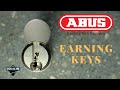 (1713) Abus Paracentric Core Picked for Keys