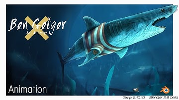 Shark in a Shirt ANIMATION l Blender