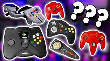 WEIRD Nintendo 64 Controllers!