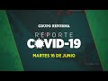 Reporte Covid-19 | Martes 16 de junio