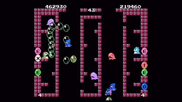 Bubble Bobble (NES) Co-Op Levels 41-45