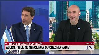 El trasfondo de la pelea entre Pedro Sánchez y Javier Milei. Trebucq con Eduardo Feinmann