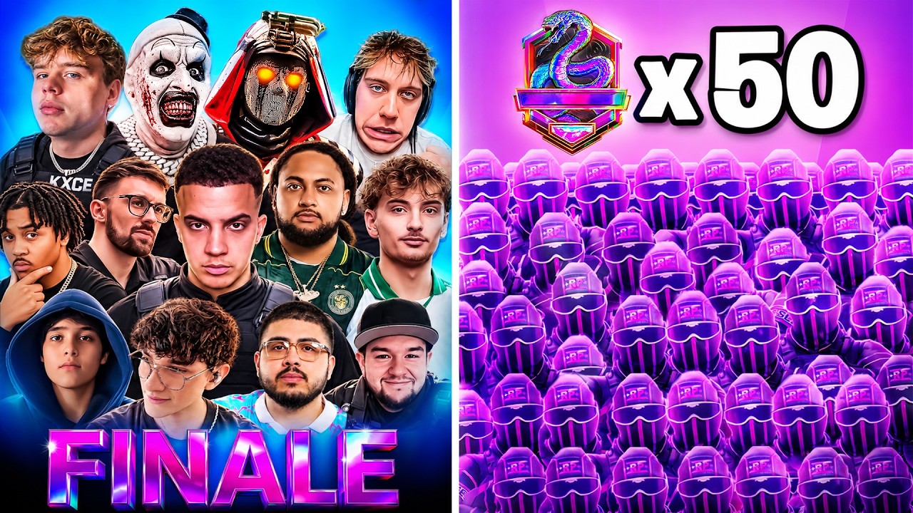 Can 50 Iridescents Defeat STREAMERS? (FINALE)