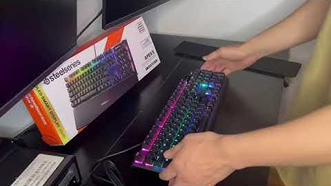 Steelseries Apex 5 Keyboard Review and Features