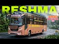 Reshma travels damodar super high deck Non A/C BS6 4k livery release Download @SaurabhGamers.06