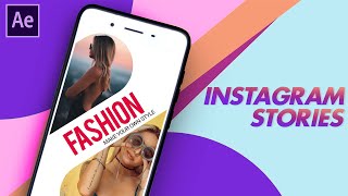 Instagram Fashion Stories In After Effects | After Effects Tutorial | Effect For You