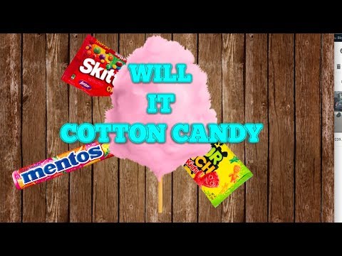 SKITTLES COTTON CANDY?? (WILL IT COTTON CANDY)