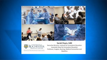 Faculty and student experiences with Online Learning at the UR with Sarah Peyre, EdD