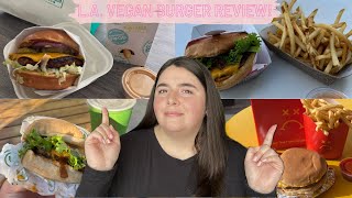 Best VEGAN Burgers in Los Angeles (Taste Test & Reviews)