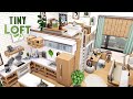 TINY LOFT w/ PLATFORMS | THE SIMS 4 - Speed Build (NO CC)