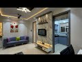 Latest 2 bhk flat interior design in pcmc pune by sayyam interiors  i interior decoration ideas i