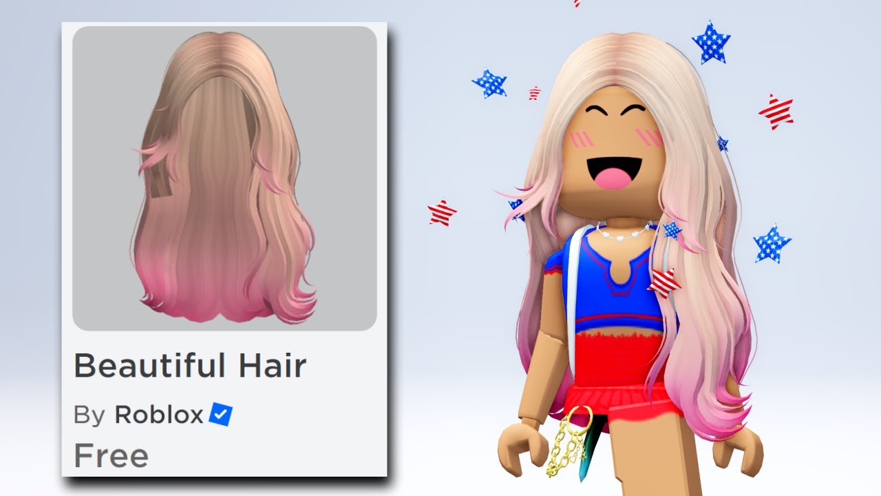 GET THIS FREE HAIR IN ROBLOX NOW! 🤩😍🥰 