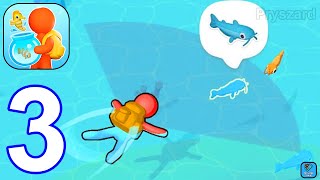 Aquarium Land - Gameplay Walkthrough Part 3 Aquarium 2 New Fishes (iOS,Android Gameplay) screenshot 3