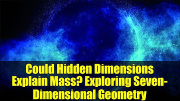 Could Hidden Dimensions Explain Mass? Exploring Seven-Dimensional Geometry