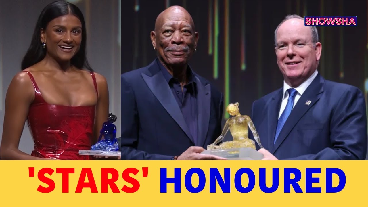 Morgan Freeman & 'Bridgerton’s’ Simone Ashley Receive Honour At 63rd Monte-Carlo Television Festival