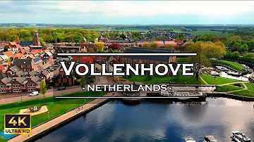 Cinematic 4K Video | ???? Vollenhove from Above | DJI Mini 4 Pro