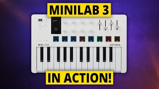 Using the ARTURIA MINILAB 3 - Hands on demo and review!