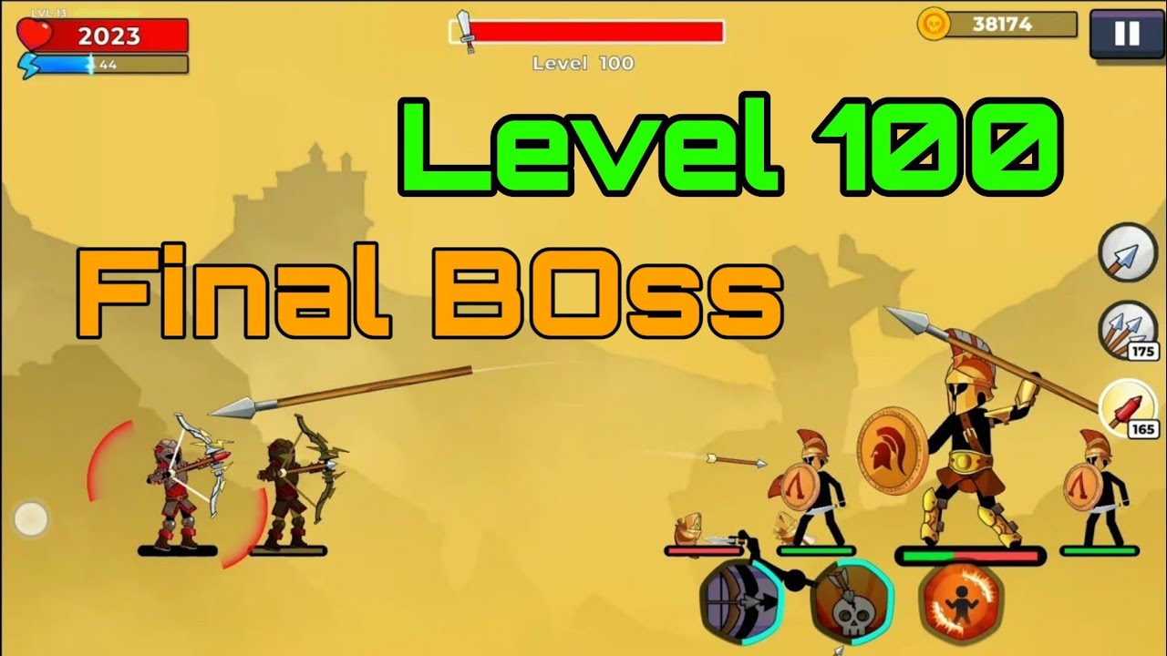 The Archers 2 Level 100 Boss Final Level Campaign Green Fields - YouTube.