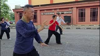Taichi practice led by Jinlu laoshi 6 Sept 2025