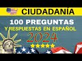 100 PREGUNTAS Y RESPUESTAS DE EDUCACIÓN CÍVICA (EN ESPAÑOL) PARA EL EXAMEN DE CIUDADANÍA USA 2022