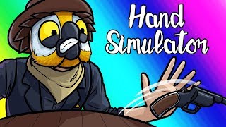 Hand Simulator Funny Moments - Wild West Revolver Duels!
