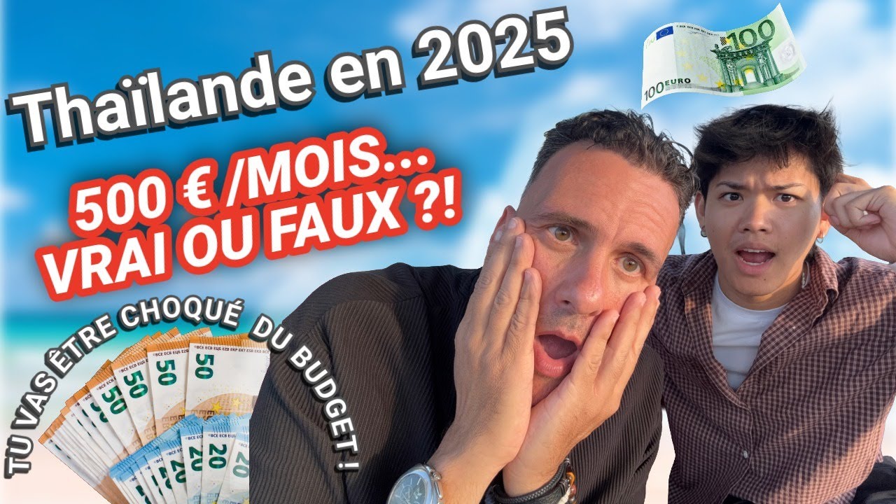 Vivre en Thaïlande avec 500€ par mois ???