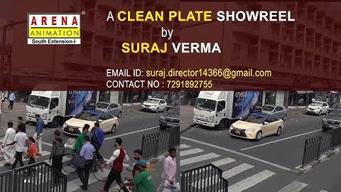 VFX Clean plate showreel 2021, VFXpaint showreel