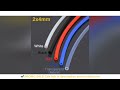 1/2/4M Bowden Extruder PTFE tube for J-head Hotend V5 V6 1.75mm Filament ID 2mm OD 4mm Teflonto pipe